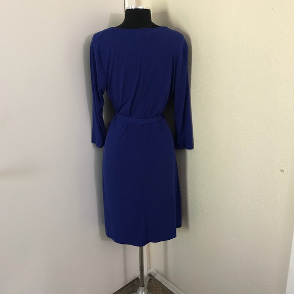 ABstudio Blue V-neck Dress. Size XL. - Picture 6 of 8